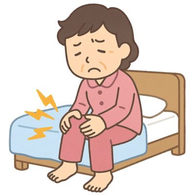 朝起きたときの膝のこわばり…関節リウマチとの違いは?