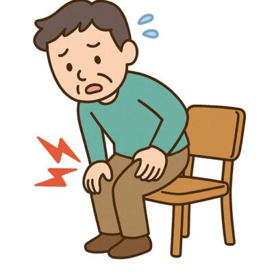 立ち上がりで膝が痛いときに考えるべき3つの原因