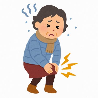 寒い日に膝が痛む理由とは?冬に悪化しやすい疾患に注意