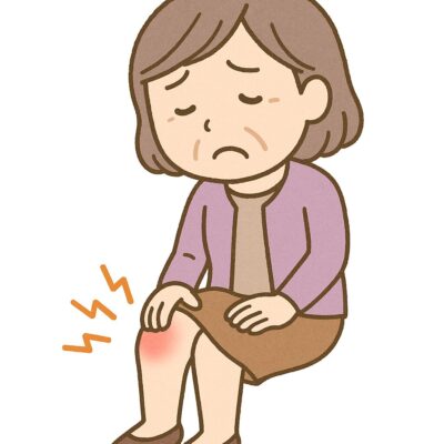 膝に水がたまるのは自然に治る?治療が必要なケースとは