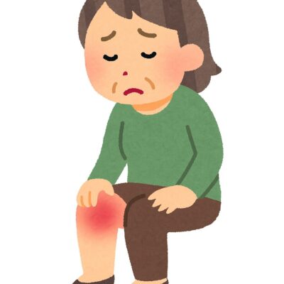 ひざが熱を持つ・腫れるときに考えられる病気とは?