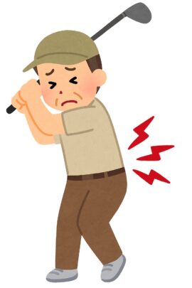 ゴルフのスイングで腰が痛くなるのはなぜ？負担を減らす方法