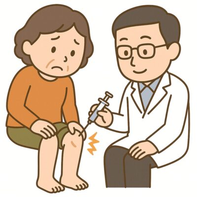 膝の痛みに対する注射治療とは？種類と効果を解説