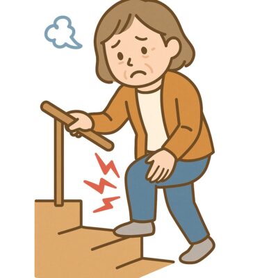 膝の階段上りの痛みでよくある7つの質問に専門医がやさしく回答