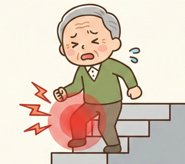 階段の上り下りが辛い膝の痛みに。専門医が教える痛みを和らげる歩き方のコツと解消法