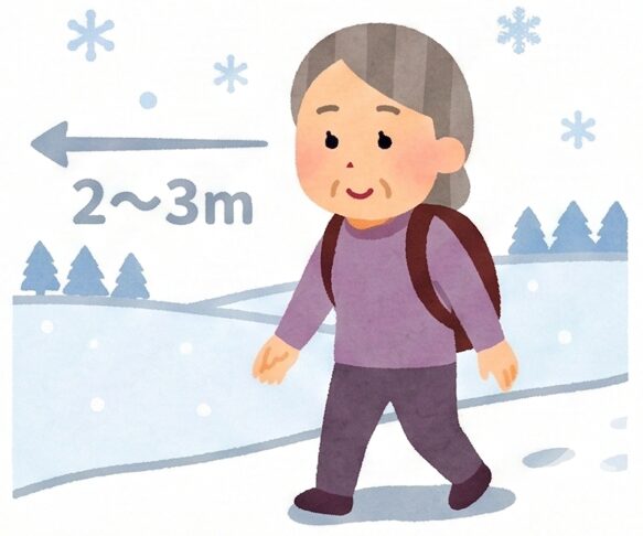 雪道で膝が痛む方へ。転倒を防ぎ関節を守るペンギン歩きのコツを整形外科医が伝授