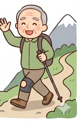 山登りを高齢者が安全に楽しむために。膝の痛みと注意点に関する8つの質問に専門医がやさしく回答