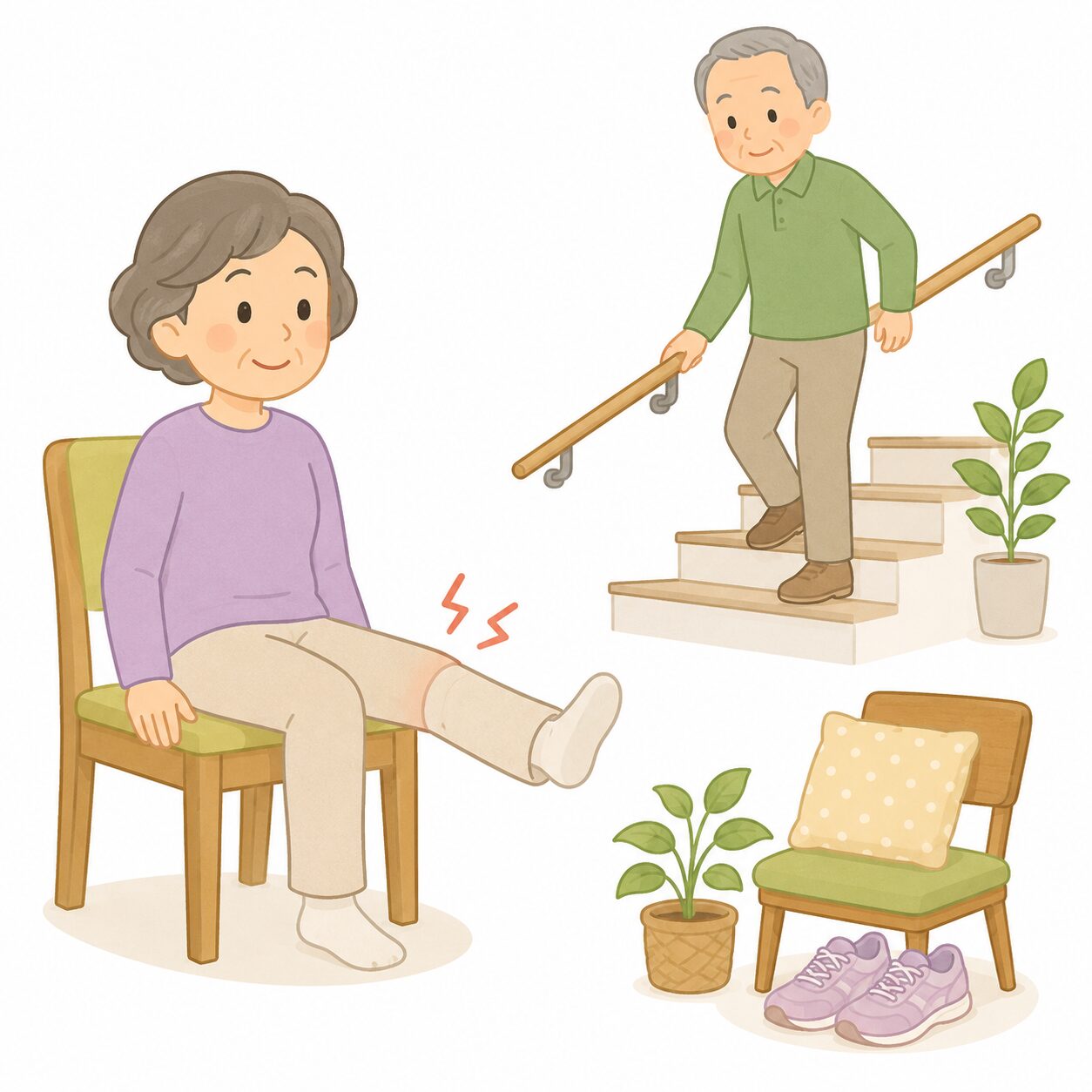 階段で膝が痛い対策でよくある8つの質問に専門医がやさしく回答